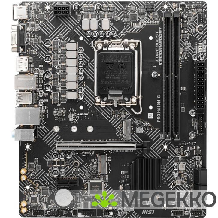 MSI PRO H610M-G, Computers en Software, Moederborden, Nieuw, Verzenden