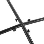 Hangstoel standaard staal 110x110x205 cm zwart, Tuin en Terras, Nieuw, Verzenden