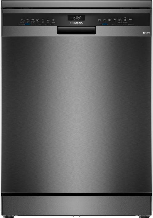 Siemens SN23EC03AE vrijstaande vaatwasser - blacksteel, Witgoed en Apparatuur, Vaatwasmachines, 60 cm of meer, Vrijstaand, Energieklasse A of zuiniger
