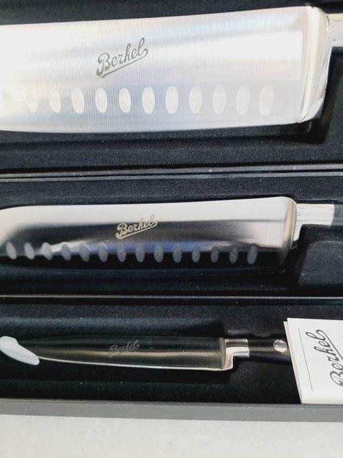 Berkel - Tafelmessenset (3) - Elegance, Santoku - Staal, Antiek en Kunst, Antiek | Keukenbenodigdheden