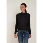 Seidel Moden Shirt met lange mouwen met glitterstenen,, Verzenden, Nieuw
