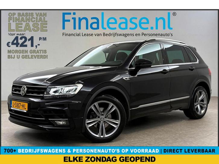 Volkswagen Tiguan 1.5 TSI ACT R-line Virtual Carplay PDC NAP, Auto's, Volkswagen, Lease, Automaat, SUV of Terreinwagen, Benzine