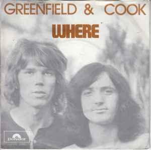 vinyl single 7 inch - Greenfield &amp; Cook - Where, Cd's en Dvd's, Vinyl Singles, Zo goed als nieuw, Verzenden