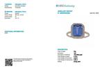 Trouwring - 14 karaat Geel goud - 3.11ct. tw. Tanzaniet -