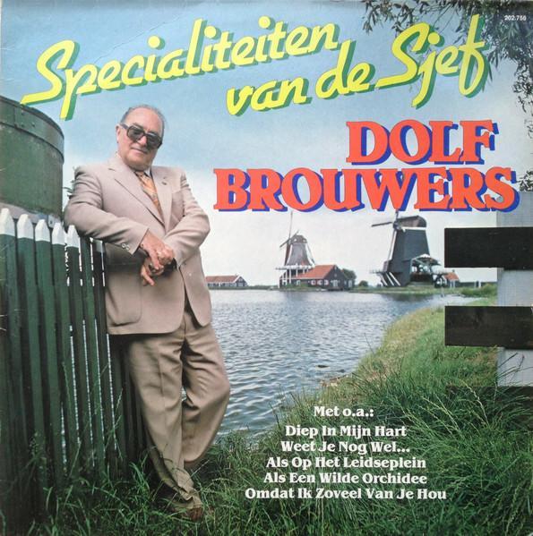 LP gebruikt - Dolf Brouwers - Specialiteiten Van De Sjef, Cd's en Dvd's, Vinyl | Nederlandstalig, Zo goed als nieuw, Verzenden