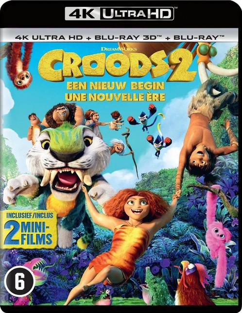 Croods 2 - A New Age (4K Ultra HD Blu-ray) ( Blu-Ray 3D) (, Cd's en Dvd's, Blu-ray, Verzenden