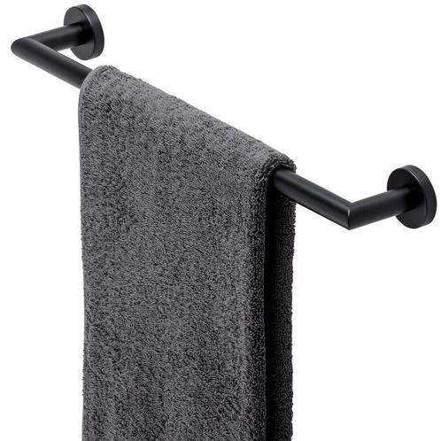 Handdoekrek Geesa Nemox 50 cm Zwart, Doe-het-zelf en Verbouw, Sanitair, Overige typen, Nieuw, Ophalen of Verzenden