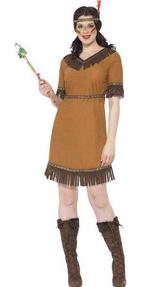 Indian Maiden kostuum vrouw, Ophalen of Verzenden, Nieuw