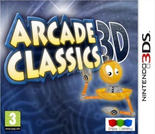 Arcade Classics 3D 3DS Garantie & snel in huis!, Spelcomputers en Games, Games | Nintendo 2DS en 3DS, 1 speler, Zo goed als nieuw