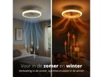 FlinQ AeroGlow - Smart Plafondventilator met Verlichting -, Verzenden, Nieuw