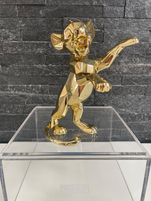 Richard Orlinski (1966) - sculptuur, Simba Gold - 17 cm -, Antiek en Kunst, Antiek | Overige Antiek