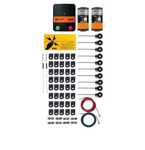 Gallagher katten schrikdraad schutting set M35 (230V), Doe-het-zelf en Verbouw, Overige Doe-het-zelf en Verbouw, Nieuw, Ophalen of Verzenden