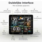 2dekans | LONQ Weerstation Binnen en Buiten Q5 - Incl., Ophalen of Verzenden, Zo goed als nieuw