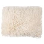 kussen teddy langhaar all over gebroken wit 35x45cm, Verzenden, Nieuw