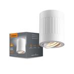Opbouw spot armatuur wit | Ø80mm | rond | dimbaar, Nieuw, Ophalen of Verzenden, IndustrieelModern, Led