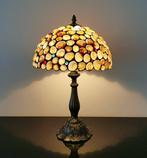 Tafellamp - Glas-in-lood - Tafellamp met schelpen