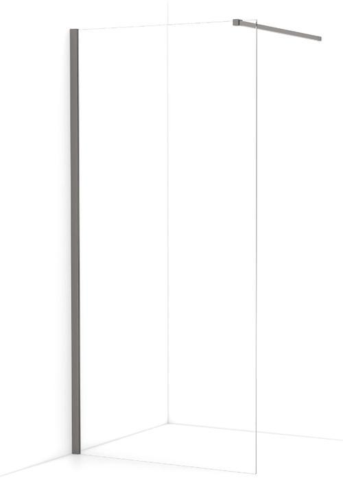 SALE - Oslo 50 x 200 - Gun Metal - Inloopdouche -, Doe-het-zelf en Verbouw, Sanitair, Nieuw, Ophalen of Verzenden