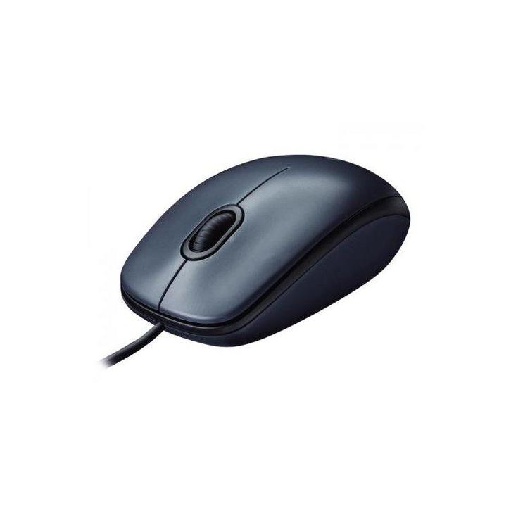 Logitech M100 Muis Zwart, Computers en Software, Muizen, Verzenden