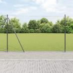 vidaXL Hexagoon Omheining Grijs 1.4x100 m Staal, Verzenden, Nieuw, IJzer