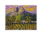 Post-impressionist School (XX), signed Torrent - Mountain in