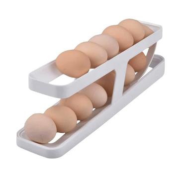 Eierhouder voor 12-14 Eieren - Wit - Kunststof - Eierdoos -