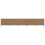 Windscherm 600x160cm Taupe - OP = OP! - Super Deal, Caravans en Kamperen, Ophalen of Verzenden, Uittrekbaar, Nieuw