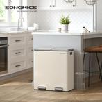 SONGMICS prullenbak 60 liter - afvalbak - afvalemmer -, Verzenden, Nieuw