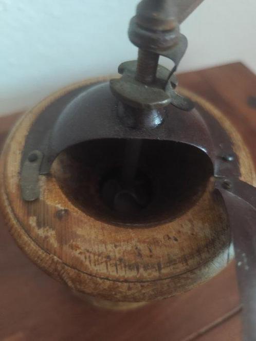 Unknown - Unknown - Koffiemolen - Onbekend - Hout, Metaal -, Antiek en Kunst, Antiek | Keukenbenodigdheden