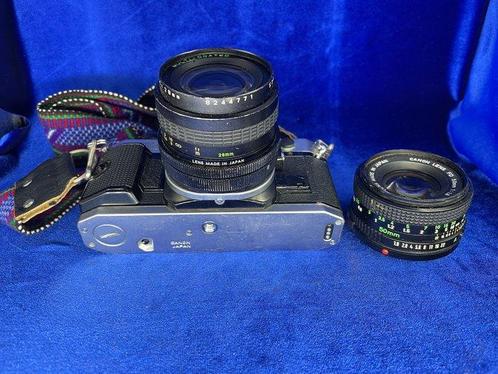 Canon AE-1 PROGRAM + 50mm + weitwinkel Single lens reflex, Audio, Tv en Foto, Fotocamera's Analoog