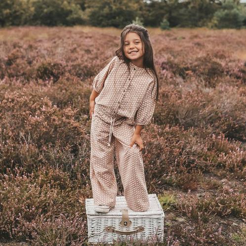 Your Wishes  Broderie Wide Leg Pants Meisjes  Trendy Maat, Kinderen en Baby's, Kinderkleding | Maat 116, Meisje, Nieuw, Broek