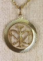 Hanger - 14 karaat Geel goud - 14.00ct. tw. - sterrenbeeld