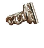 Hermès - Ring - croisette Zilver - Croisette maat 55, Nieuw