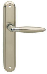 Intersteel Deurkruk / Deurklink Elen op langschild blind, Doe-het-zelf en Verbouw, Hang- en Sluitwerk, Nieuw, Ophalen of Verzenden