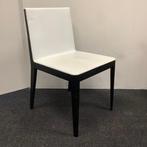complete set 2 stuks B&B Italia EL eetkamer stoel, wit leder, Huis en Inrichting, Stoelen, Ophalen of Verzenden, Gebruikt, Zwart