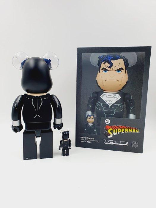 NO RESERVE Medicom x Marvel - Be@rbrick Return of Superman, Antiek en Kunst, Kunst | Designobjecten