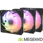 Scythe Wonder Tornado -  120MM - 3 PACK - Black - ARGB, Verzenden, Nieuw