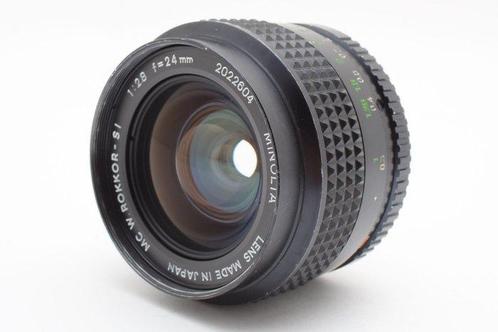 Minolta MC W.Rokkor-SI 2.8/24mm Groothoeklens, Audio, Tv en Foto, Fotocamera's Analoog