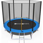 Trampoline 244 cm met veiligheidsnet - blauw, Kinderen en Baby's, Speelgoed | Buiten | Trampolines, Ophalen of Verzenden, Nieuw