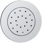 Inbouw verstelbare zijdouche rond 135mm ABS chroom, Doe-het-zelf en Verbouw, Sanitair, Verzenden, Nieuw