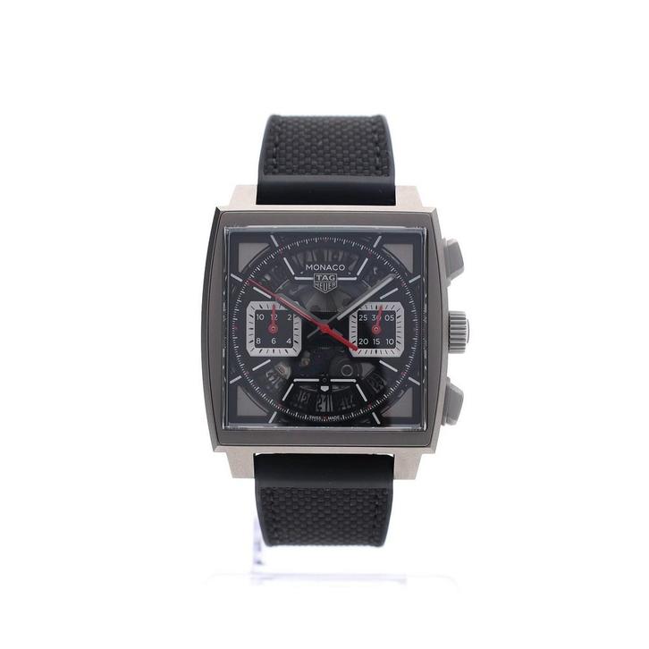 TAG Heuer Monaco Chronograph CBL2183.FT6236; Automatisch..., Sieraden, Tassen en Uiterlijk, Horloges | Heren, Zo goed als nieuw