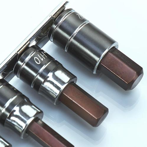 Smoos Inbus doppenset 8-delig - Smoos, Doe-het-zelf en Verbouw, Gereedschap | Handgereedschap, Nieuw, Ophalen of Verzenden