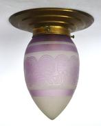 Plafondlamp - Glas, Messing