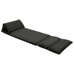 Vloerstoel Zwart Inklapbaar - Retourdeal - 51% Korting!, Huis en Inrichting, Stoelen, Ophalen of Verzenden, Nieuw, Zwart