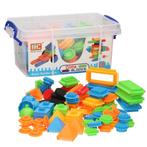 Nieuw Bristle Blokken in Opbergbox, 80dlg., Kinderen en Baby's, Speelgoed | Bouwstenen, Ophalen of Verzenden, Nieuw