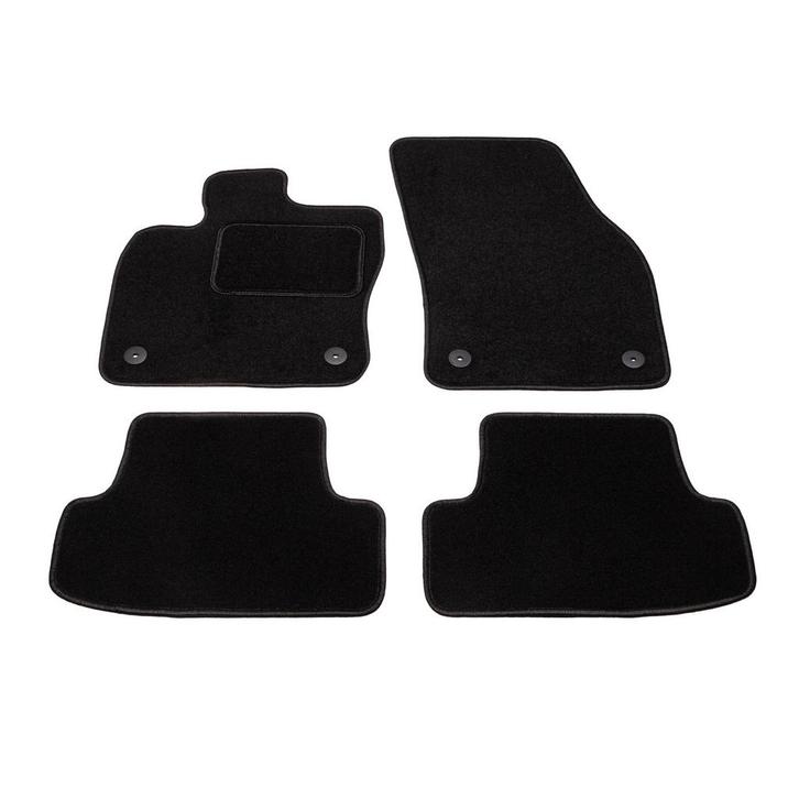 Automatten op maat - Audi Q2 vanaf 2016 - zwart stof, Auto-onderdelen, Interieur en Bekleding, Nieuw, Verzenden