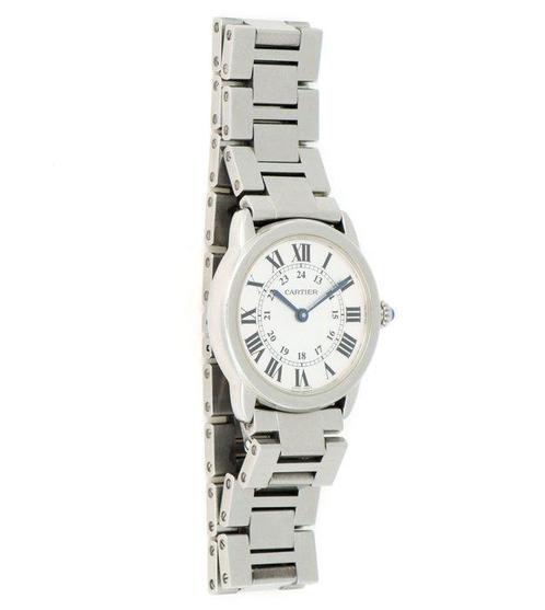 Cartier - Ronde Solo - Zonder Minimumprijs - 3601 - Dames -, Sieraden, Tassen en Uiterlijk, Horloges | Heren