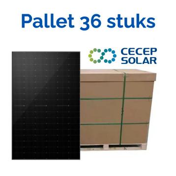 Pallet zonnepanelen - 36 stuks beschikbaar voor biedingen