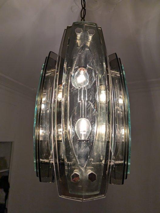 Veca - Plafondlamp - Kristal, Antiek en Kunst, Antiek | Lampen