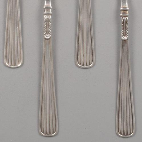 Markströms Guldsmeds Ab - Koffielepel (6) - .800 zilver, Antiek en Kunst, Antiek | Goud en Zilver