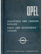 1969 OPEL KADETT B ONDERDELENHANDBOEK ENGELS, Auto diversen, Handleidingen en Instructieboekjes